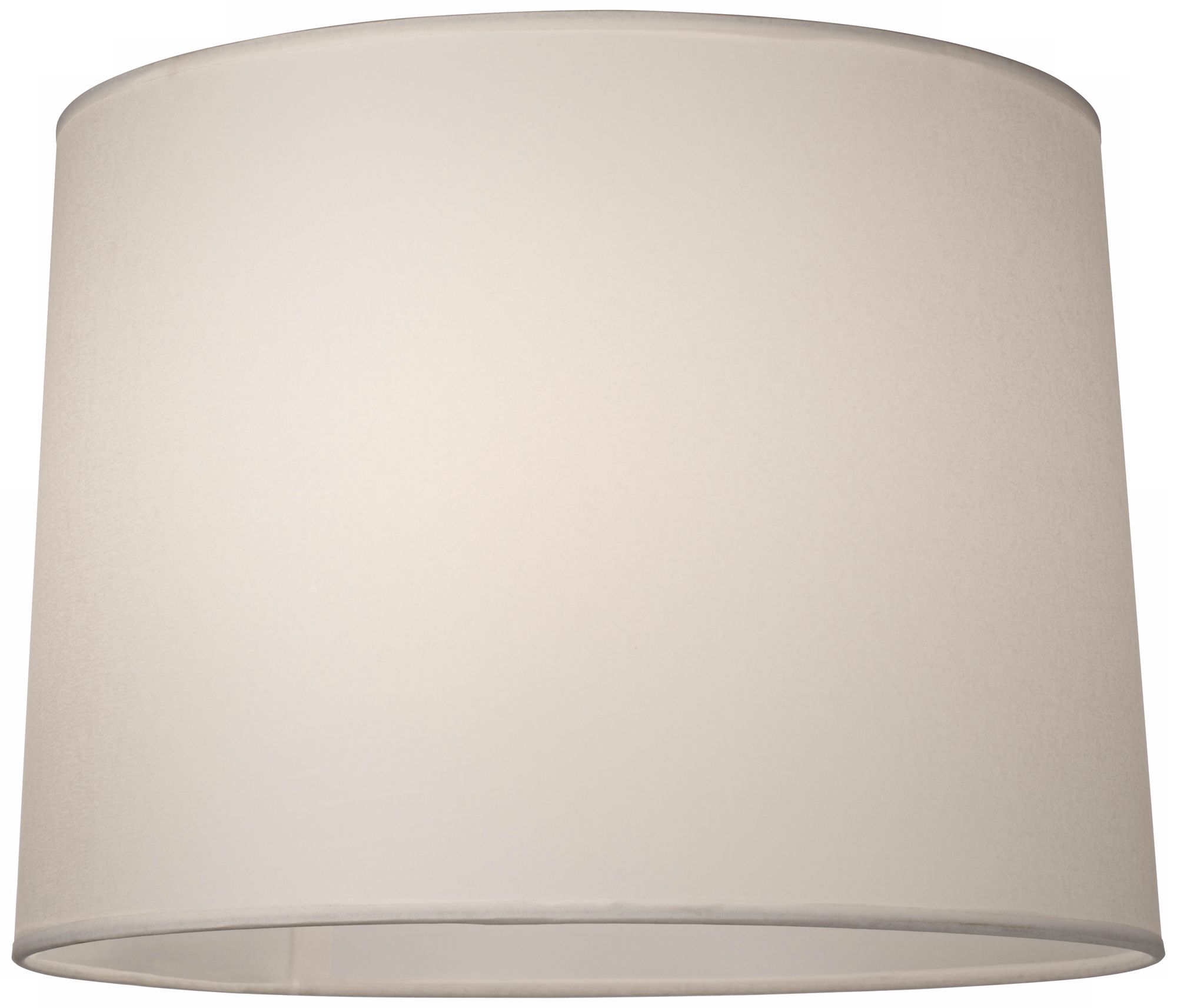 Image 2 Springcrest Reba Hardback White Drum Lamp Shade 13x14x10 (Spider) more views