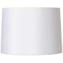 1_Springcrest Reba Winter White Fabric Hardback Lamp Shade 13x14x10 (Spider)