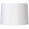 Springcrest Reba Winter White Fabric Hardback Lamp Shade 13x14x10 (Spider)