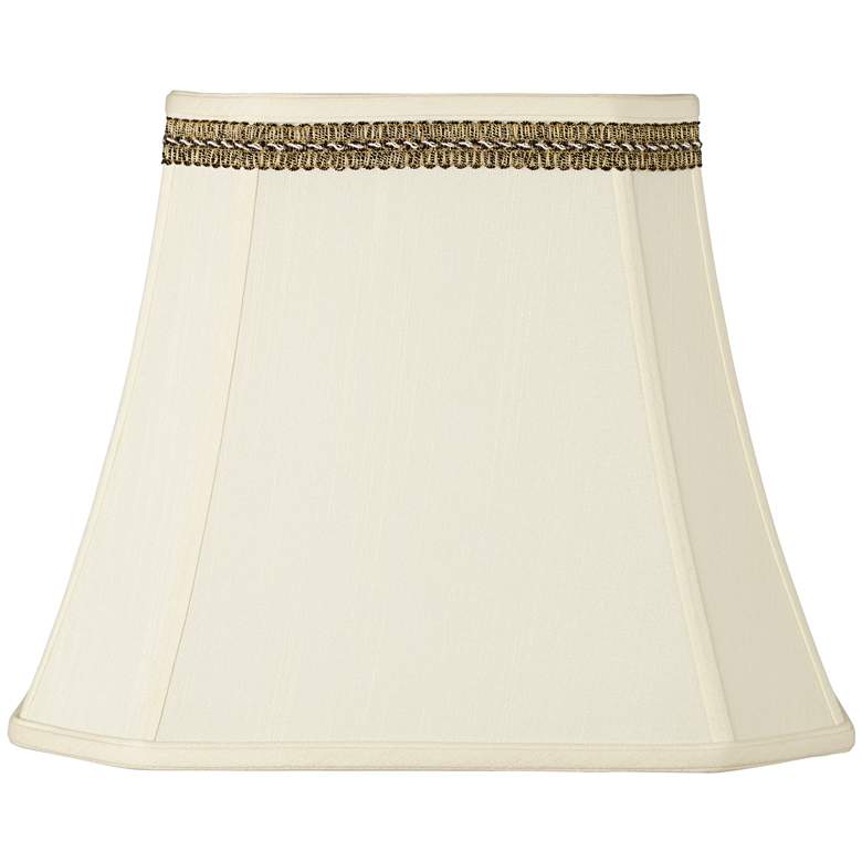 Image 1 Springcrest Rectangle Shade with Black and Gold Trim 10x16x13 (Spider)