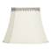 Springcrest Rectangular Shade with Silver Leaf Trim 10x16x13 (Spider)