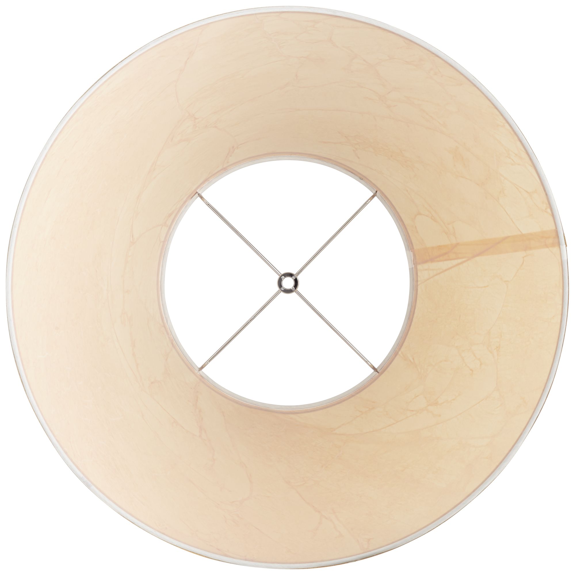 Image 3 Springcrest Roan Empire Crinkle Paper Lamp Shade 10x20x12 (Spider) more views