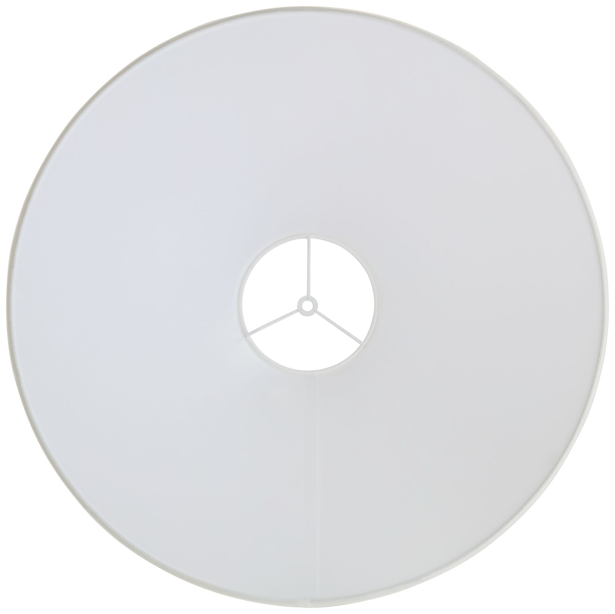 Springcrest Rolla White Linen Chimney Large Lamp Shade 6x23x13.5 (Spider)