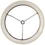 3_Springcrest Rollie Cotton Blend Tan Cylinder Lamp Shade 8x8x11 (Spider) more views