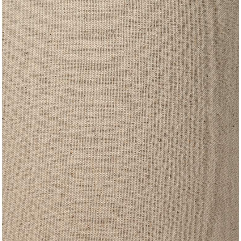 Image 4 Springcrest Rollie Cotton Blend Tan Cylinder Lamp Shade 8x8x11 (Spider) more views