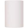 Thumbnail1 of Springcrest Rollie White Cotton Small Drum Cylinder Shade 8x8x11 (Spider)