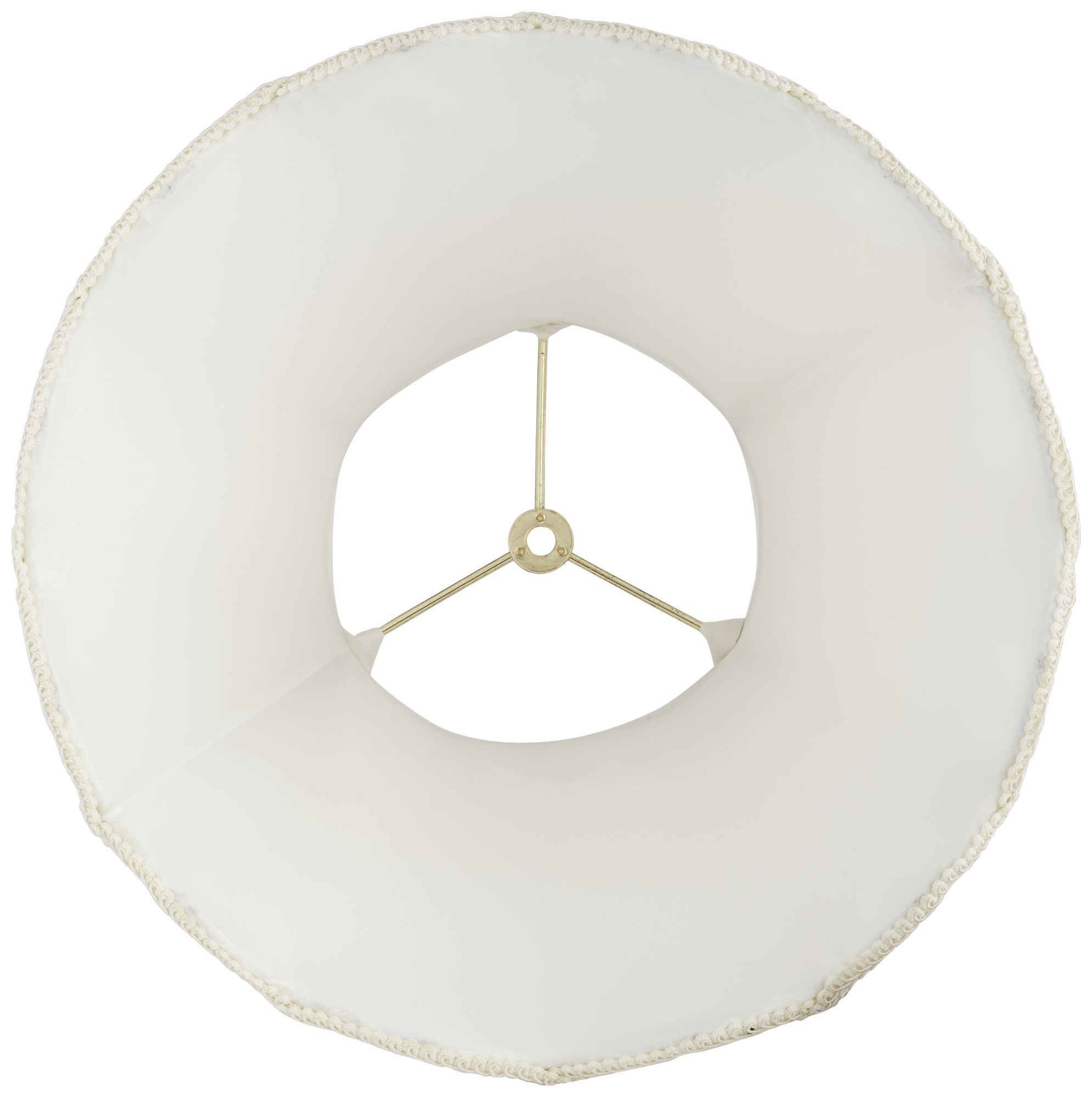 Image 5 Springcrest Ruth Cream Scalloped Bell Lamp Shade 7x14x12x12.5 (Spider) more views