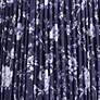 2_Springcrest Sally Deep Blue Floral Pleated Lamp Shade 13x15x12 more views
