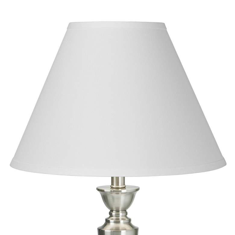 Image 1 Springcrest Sela Antique White Linen Empire Shade 6.5x15x10.75 (Spider)