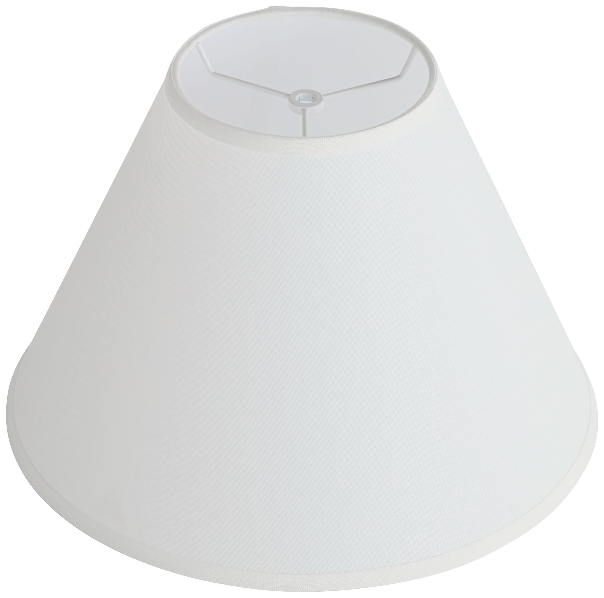 Springcrest Sela Antique White Linen Empire Shade 6.5x15x10.75 (Spider)