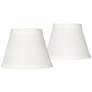 1_Springcrest Set of 2 Cream Bell Chandelier Clip Shades 3x5x4 (Clip-On)