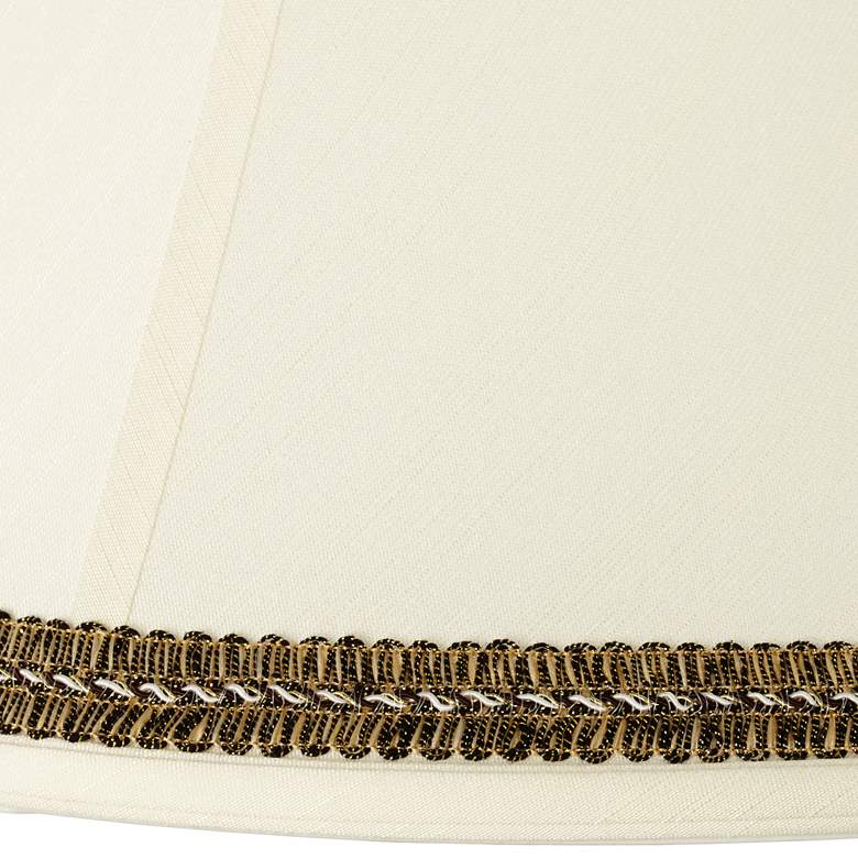 Image 2 Springcrest Shade with Black and Gold Trim 9x18x13 (Spider) more views