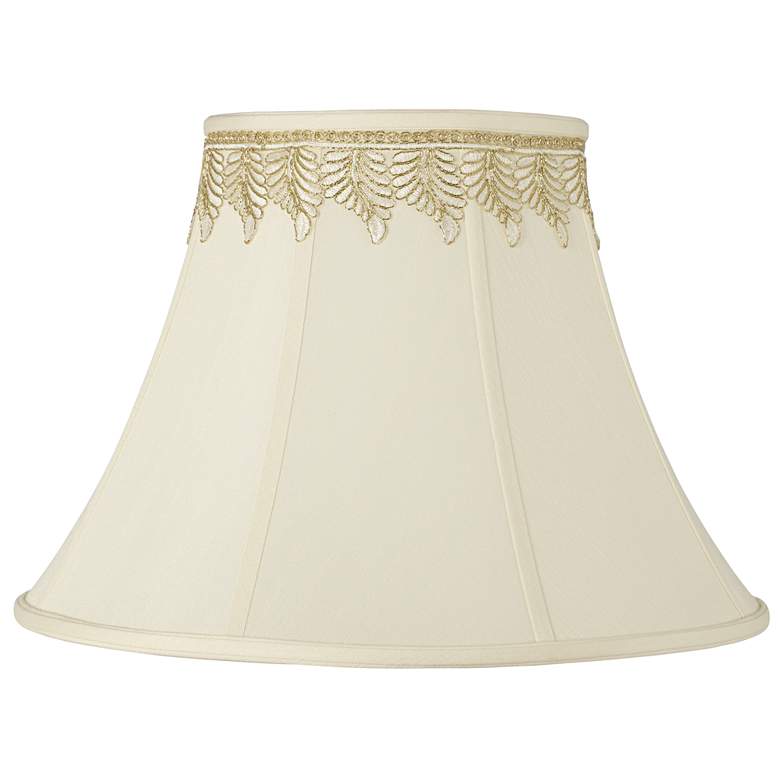 Image 1 Springcrest Shade with Embroidered Leaf Trim 9x18x13 (Spider)