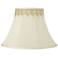 Springcrest Shade with Embroidered Leaf Trim 9x18x13 (Spider)