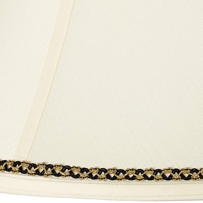 Image 2 Springcrest Shade with Gold and Black Trim 9x18x13 (Spider) more views