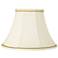 Springcrest Shade with Gold Scroll Trim 9x18x13 (Spider)