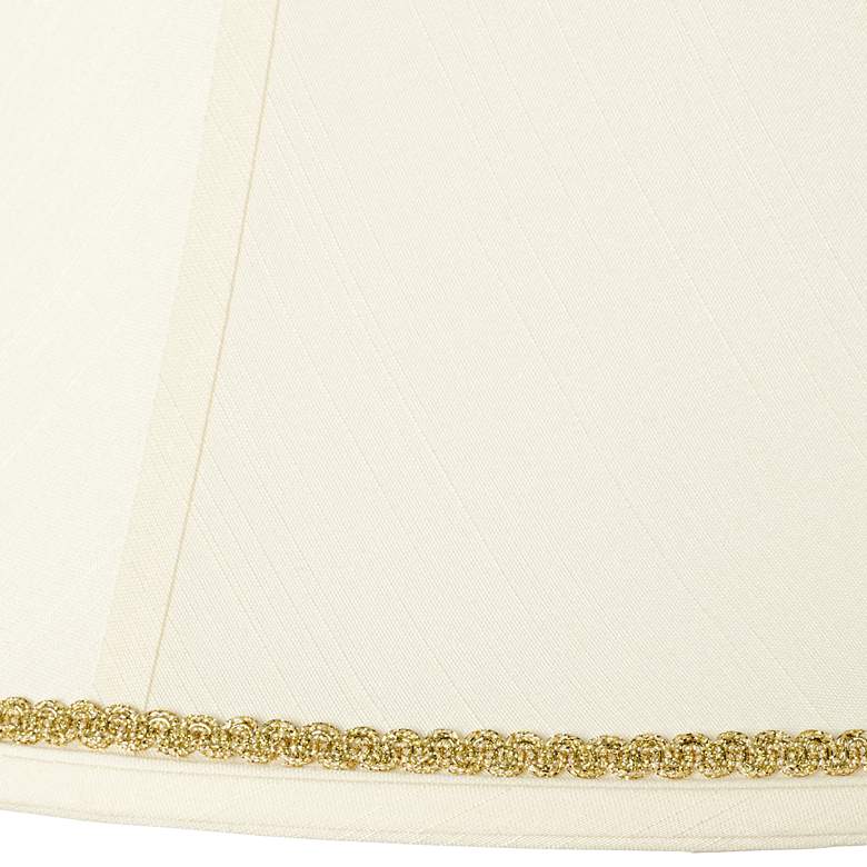 Image 2 Springcrest Shade with Gold Scroll Trim 9x18x13 (Spider) more views
