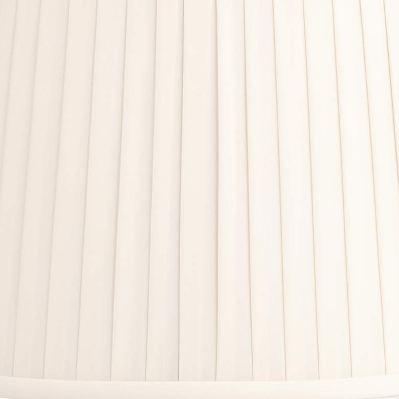 Image 2 Springcrest Shay Cream Softback Drum Lamp Shade 14x17x11 (Spider) more views