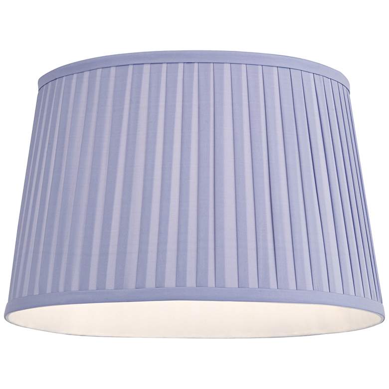 Image 3 Springcrest Shay Lilac Purple Softback Drum Lamp Shade 14x17x11 (Spider) more views