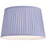 3_Springcrest Shay Lilac Purple Softback Drum Lamp Shade 14x17x11 (Spider) more views