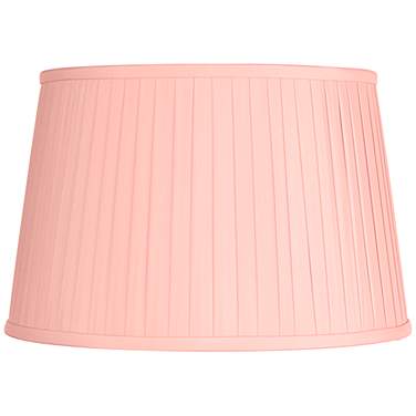 Springcrest Shay Peach Pleated Empire Lamp Shade 14x17x11 (Spider)