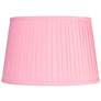 1_Springcrest Shay Pink Pleated Empire Lamp Shade 14x17x11 (Spider)
