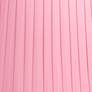 2_Springcrest Shay Pink Pleated Empire Lamp Shade 14x17x11 (Spider) more views