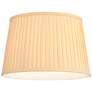 3_Springcrest Shay Yellow Softback Drum Lamp Shade 14x17x11 (Spider) more views
