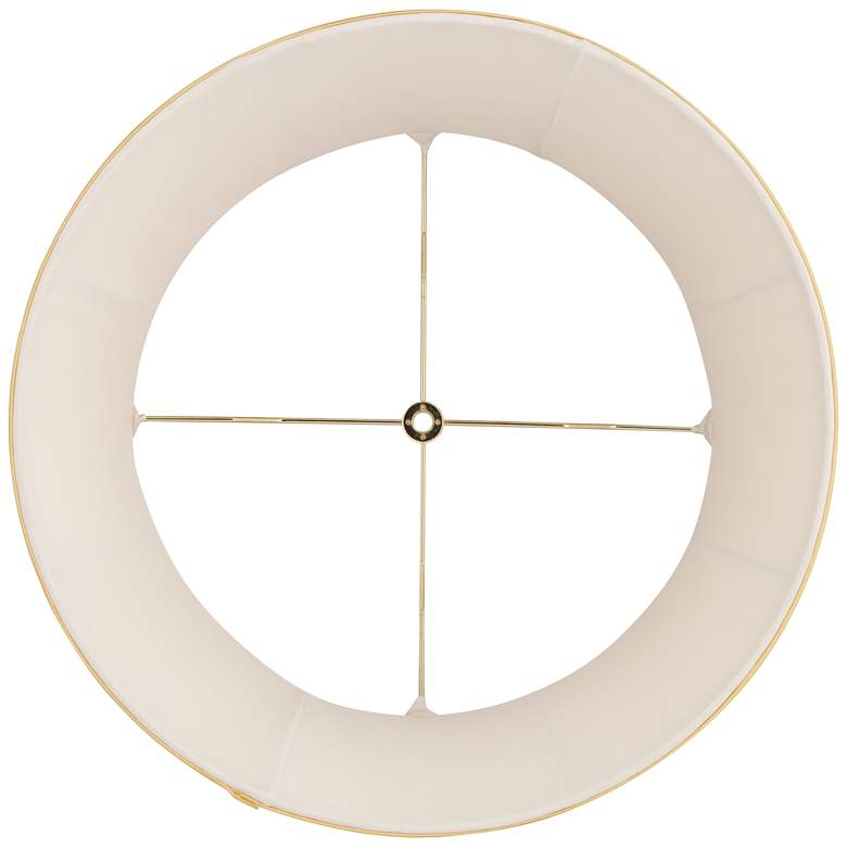 Image 5 Springcrest Shay Yellow Softback Drum Lamp Shade 14x17x11 (Spider) more views