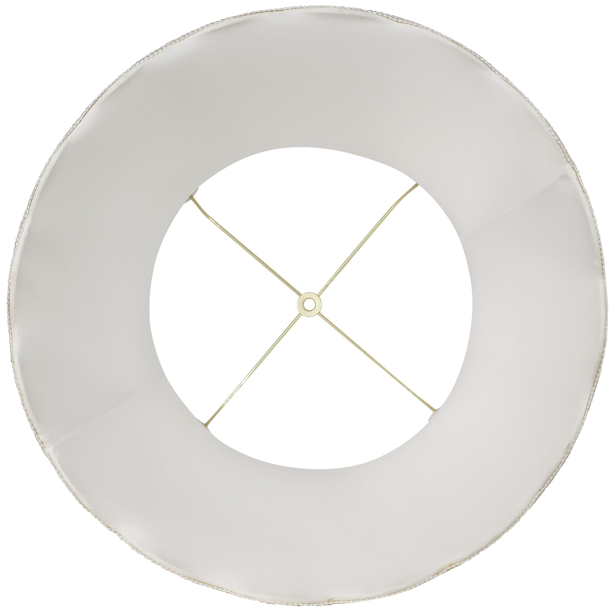 Image 4 Springcrest Shirley Creme Scallop Bell Lamp Shade 14x20x20 (Spider) more views