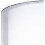 Thumbnail2 of Springcrest Silver and White Double Sheer Fabric Shade 12x12x9 (Spider) more views