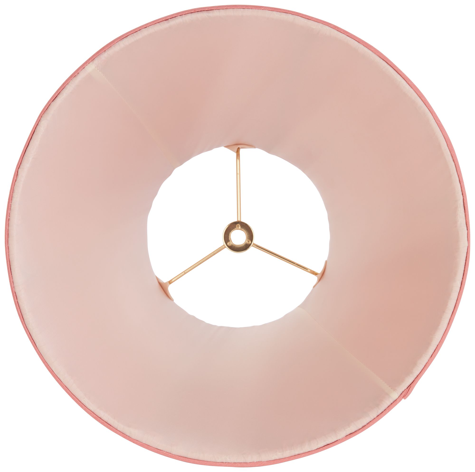 Image 5 Springcrest Spencer Rose Pink Loose Pleat Empire Shade 6x12x9x9.5 (Spider) more views