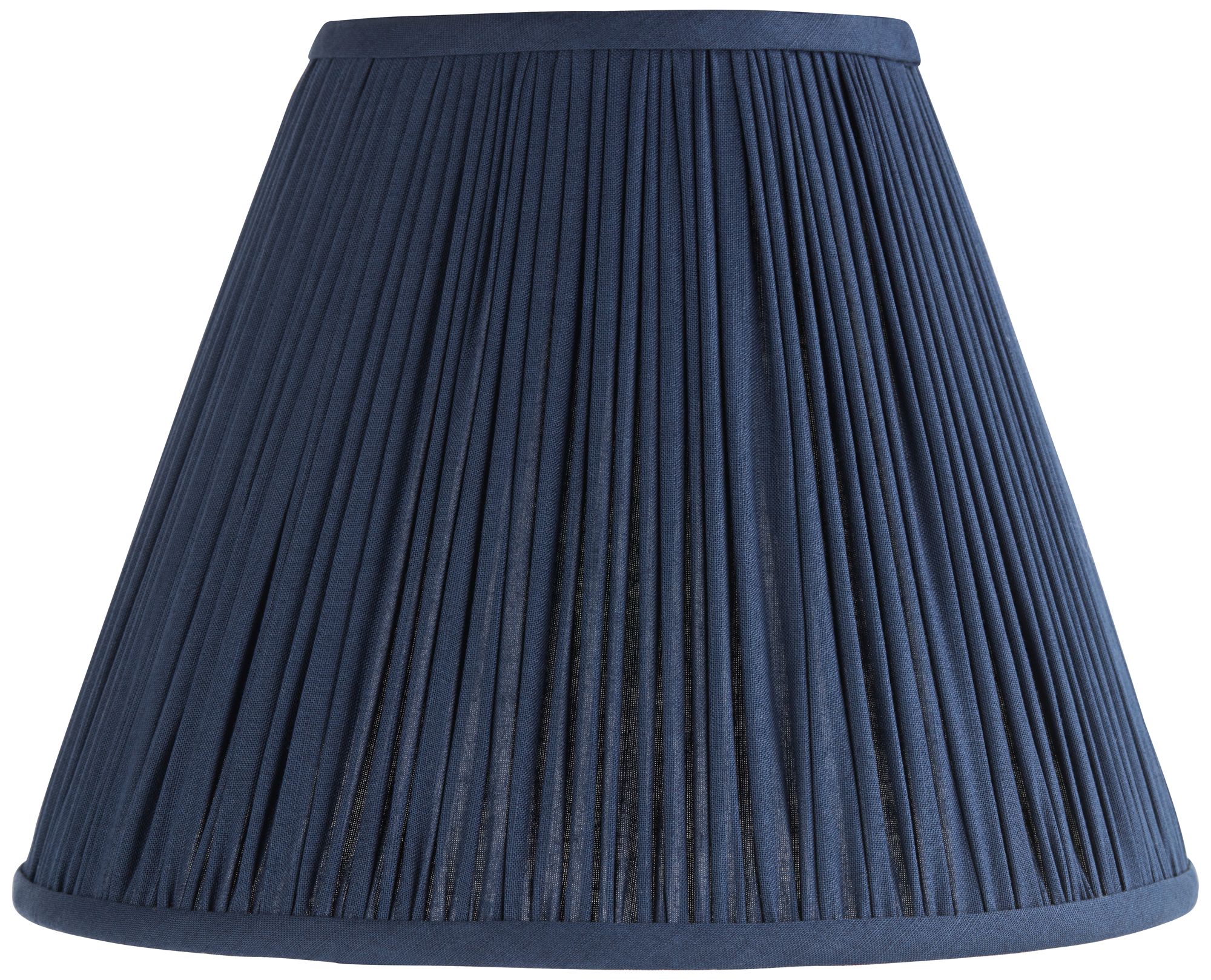 Thumbnail1 of Springcrest Spencer Smoke Blue Loose Pleat Empire Shade 6x12x9x9.5 (Spider)