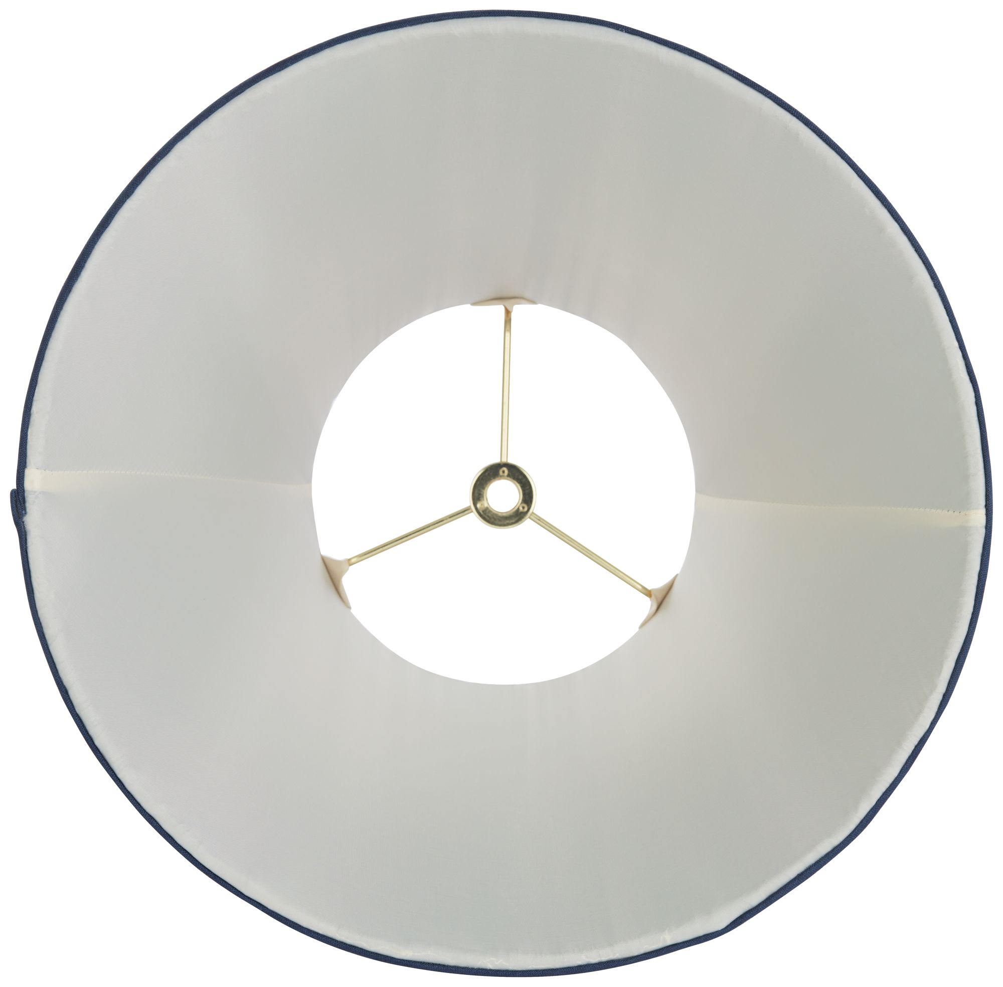 Springcrest Spencer Smoke Blue Loose Pleat Empire Shade 6x12x9x9.5 (Spider)