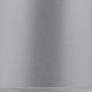 2_Springcrest Sydnee Gray with Silver Trim Drum Lamp Shade 14x16x11 (Spider) more views