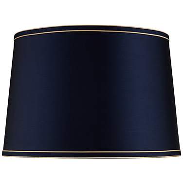 Springcrest Sydnee Navy Blue with Gold Trim Shade 14x16x11 (Spider)
