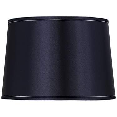 Springcrest Sydnee Navy with Silver Trim Drum Shade 14x16x11 (Spider)