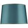 Springcrest Sydnee Soft Teal Blue Shade with Gold Trim 14x16x11 (Spider)