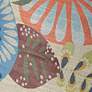 2_Springcrest Tammi Botanical Flower Tapered Drum Shade 14x16x11 (Spider) more views