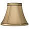Springcrest™ Tan and Brown Lamp Shade 3x6x5 (Clip-On)
