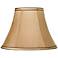 Springcrest™ Tan and Brown Trim Bell Shade 6x12x9 (Spider)