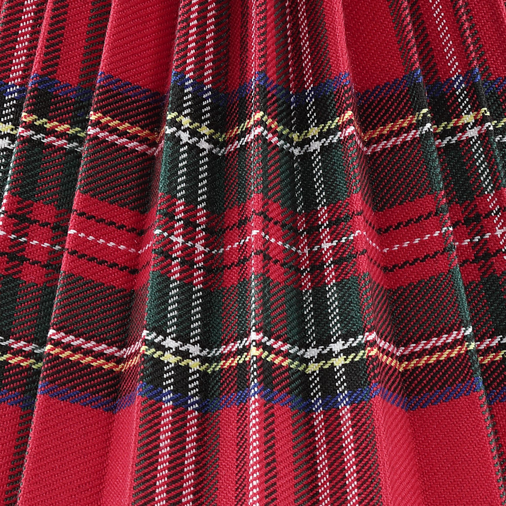 Image 2 Springcrest Tartan Red Plaid Empire Shade 3x6x5x5.25 (Clip-On) Set of 6 more views