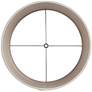 5_Springcrest Taupe Natural Linen Drum Shades 15x16x11 (Spider) Set of 2 more views