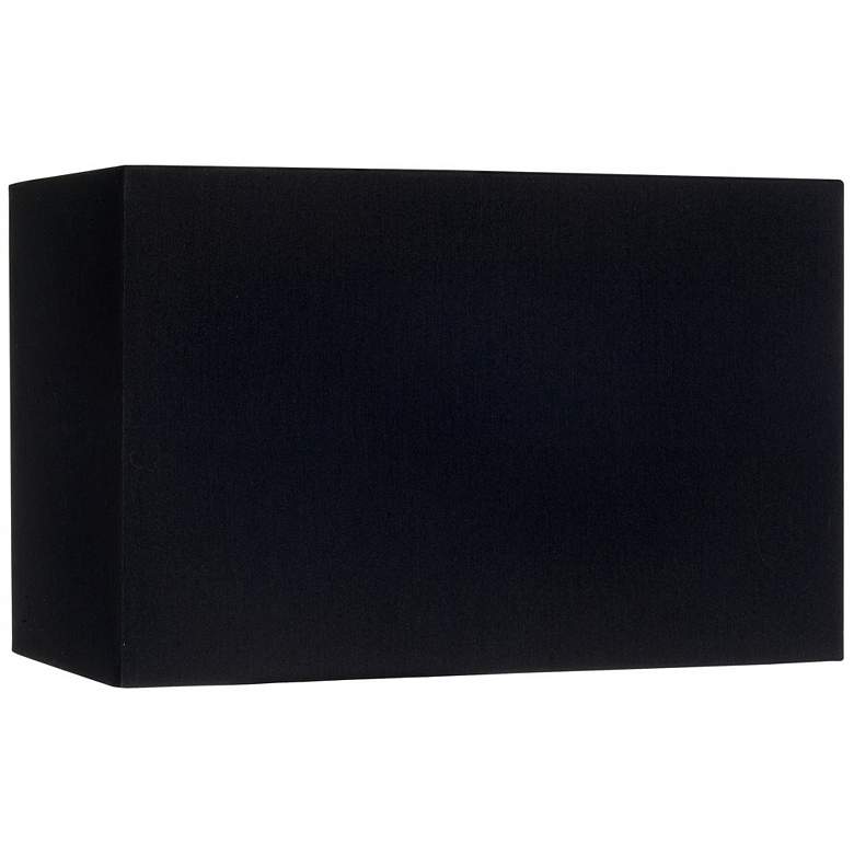 Springcrest Tomi Black Rectangular Hardback Shade 8/16x8/16x10 (Spider ...