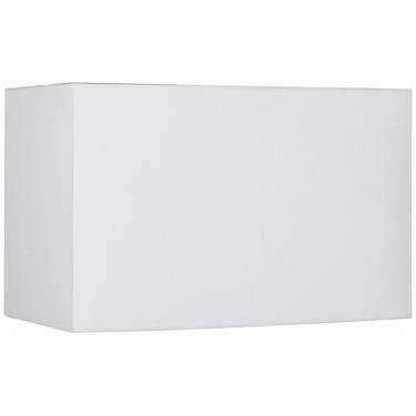 Springcrest Tomi White Hardback Rectangular Shade 8/16x8/16x10 (Spider)