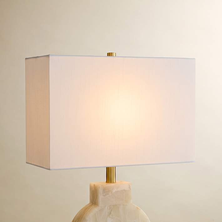 Small Rectangle Shade White Rectangle Lamp Shade Classic Double Pleated Rectangular Lamp
