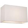 Thumbnail3 of Springcrest Tomi White Hardback Rectangular Shade 8/16x8/16x10 (Spider) more views