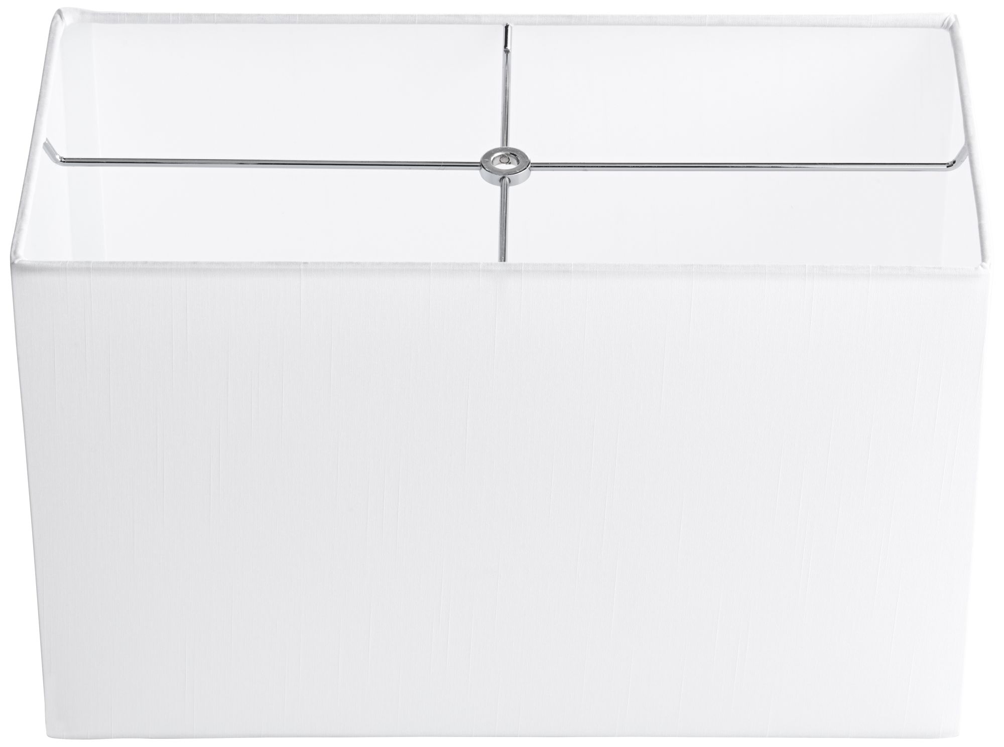 Springcrest Tomi White Hardback Rectangular Shade 8/16x8/16x10 (Spider)