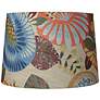 Springcrest Tropical Flower Tapered Drum Lamp Shade 14x16x11 (Spider)
