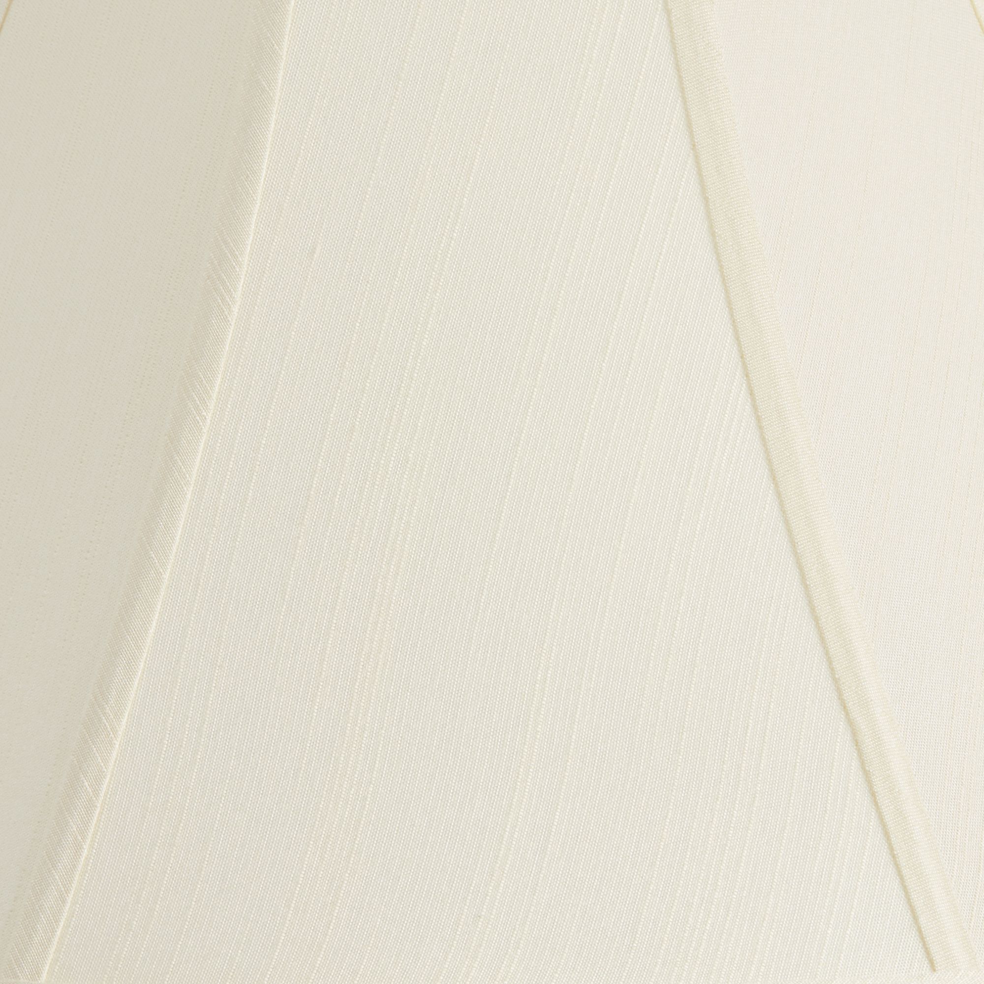 Image 2 Springcrest Turner Creme Flared Bell Lamp Shade 7x20x13.75 (Spider) more views